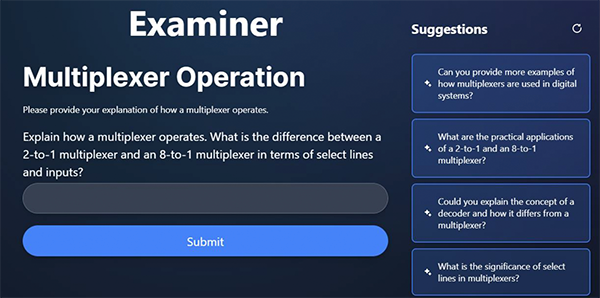 Screenshot of AI Modules Tool